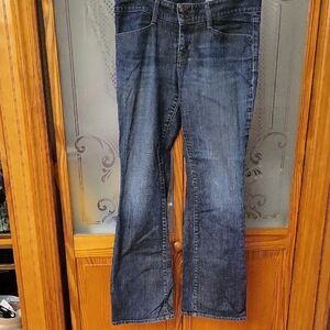 Classic Blue Denim Jeans Gap Boot Cut